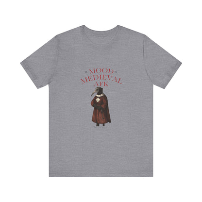 Hanseatic Art, Medieval Plague Doctor MOOD MEDIEVAL AFK Unisex Softstyle Tee