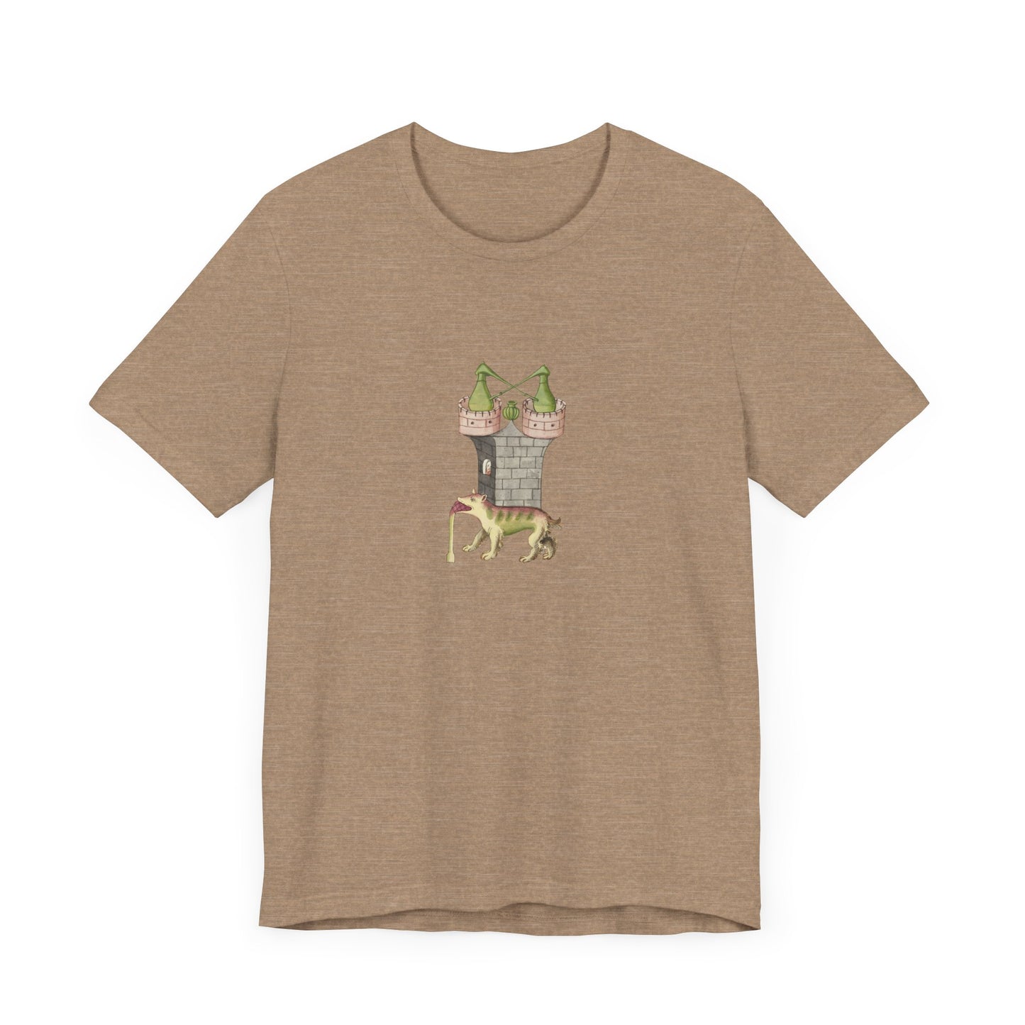 The Alchemical Tower & Vomiting Gold Dog Symbol Tee