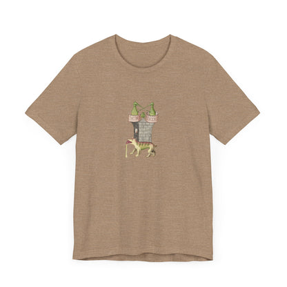 The Alchemical Tower & Vomiting Gold Dog Symbol Tee