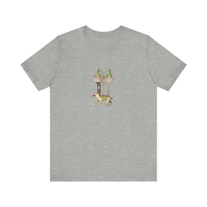 The Alchemical Tower & Vomiting Gold Dog Symbol Tee