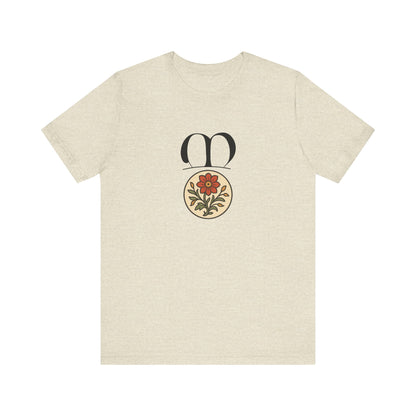 Medieval Flower, Past and Forward Original Art T-shirt
