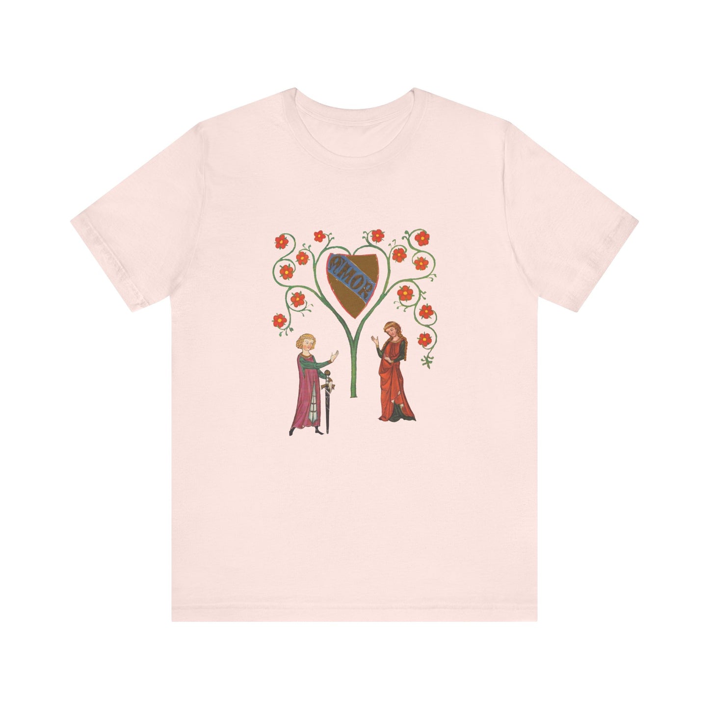 Marginalia Manuscript Romance Art Unisex T-Shirt