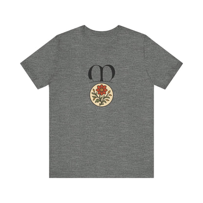 Medieval Flower, Past and Forward Original Art T-shirt