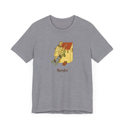 Medieval Career Series, The Roofer T-shirt