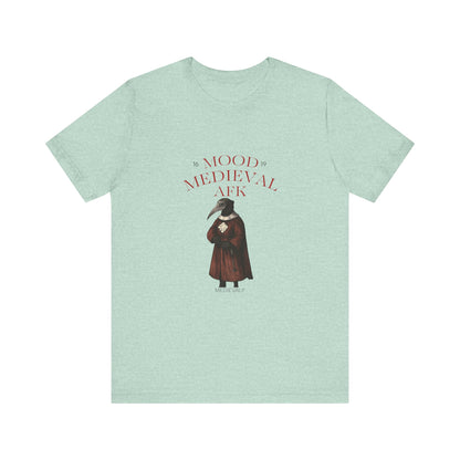 Hanseatic Art, Medieval Plague Doctor MOOD MEDIEVAL AFK Unisex Softstyle Tee