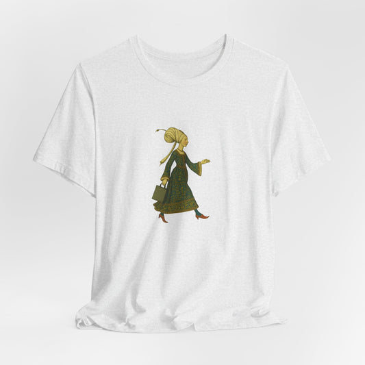 Lady of the Mall – Medieval Fashionista Unisex Heavy Cotton Tee