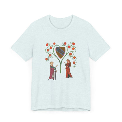 Marginalia Manuscript Romance Art Unisex T-Shirt