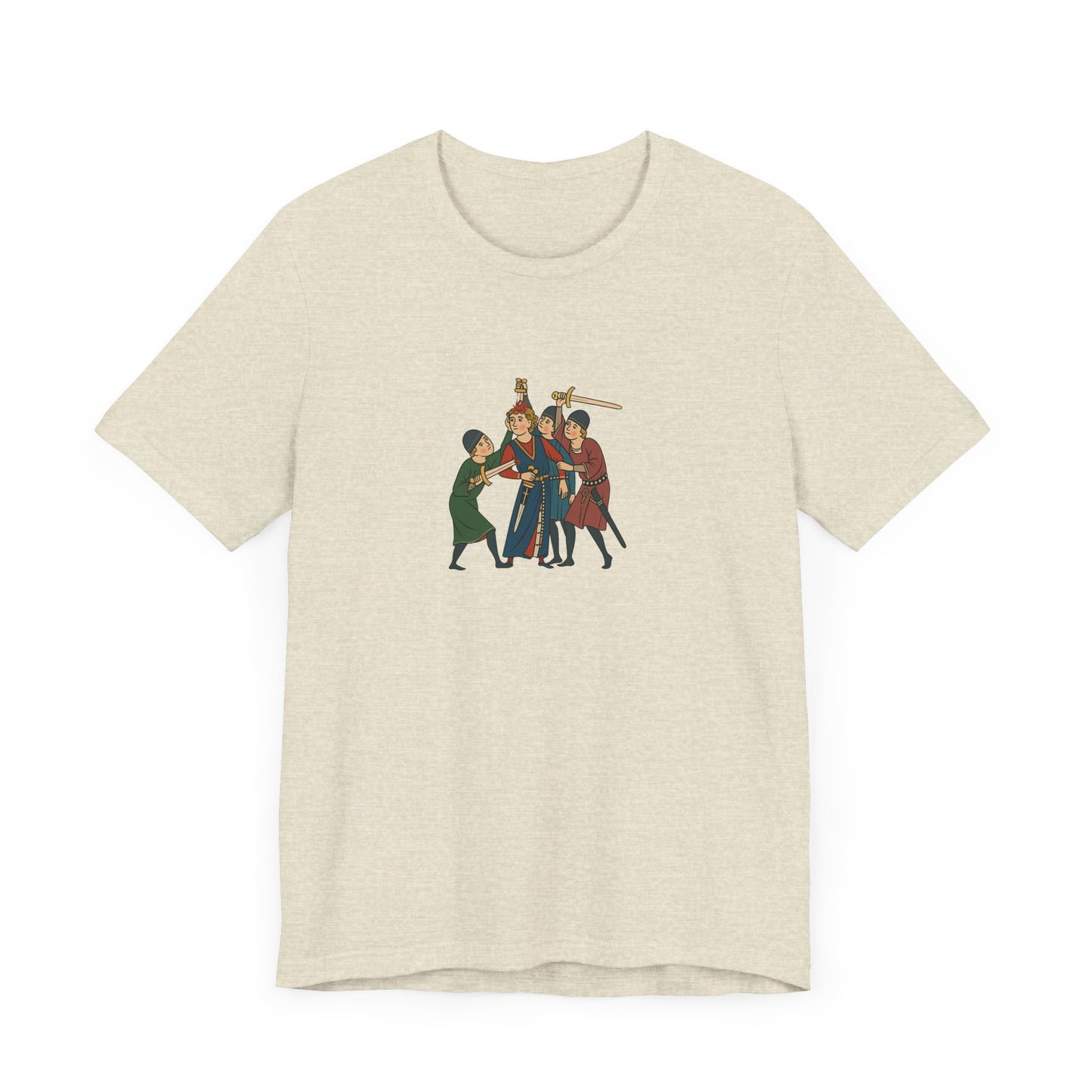 Reinmar von Brennenberg Tapestry, Codex Manesse, Medieval German Art Tee