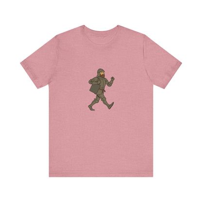 Knight on the Go - Medieval Humor - Urban Chivalry Unisex Heavy Cotton Women T-shirt