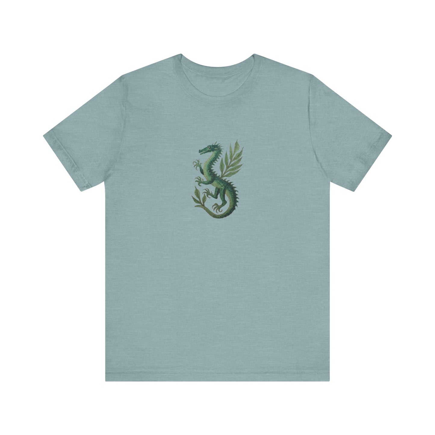 Green Basilisk Art T-shirt
