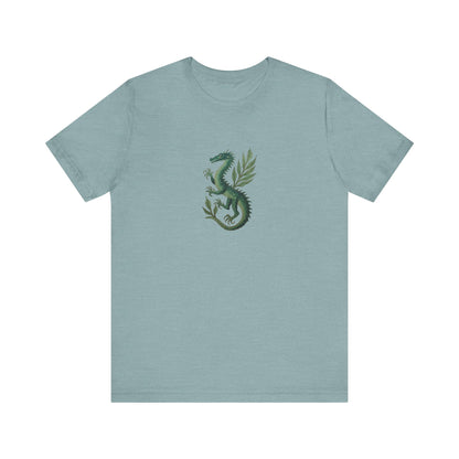 Green Basilisk Art T-shirt