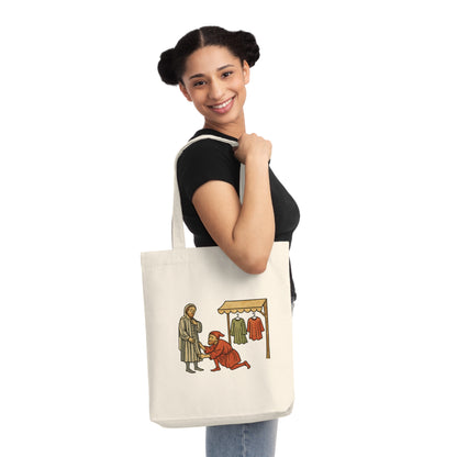 Tailor of Yore - Medieval Artistic Vintage Woven Tote Bag