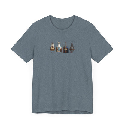 Cute Medieval Knights B Team T-shirt