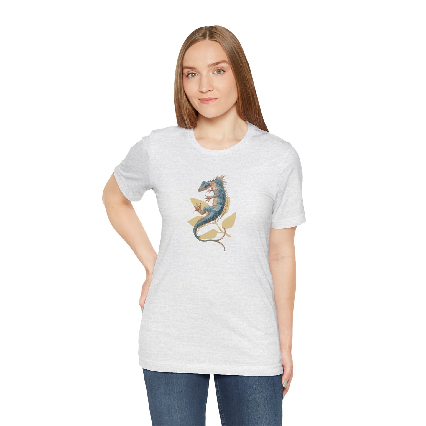 Blue Basilisk Art T-shirt
