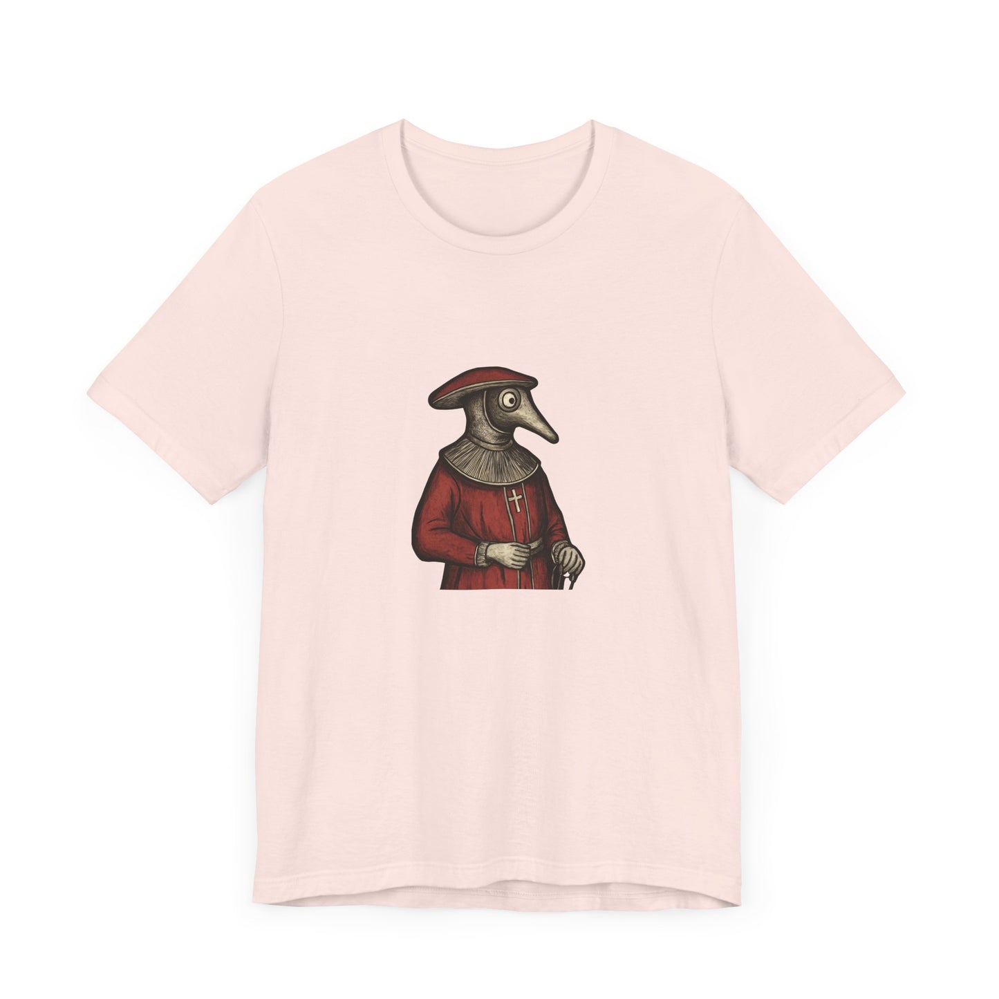 Hanseatic Art, Medieval Plague Doctor 2 Unisex Softstyle T-Shirt