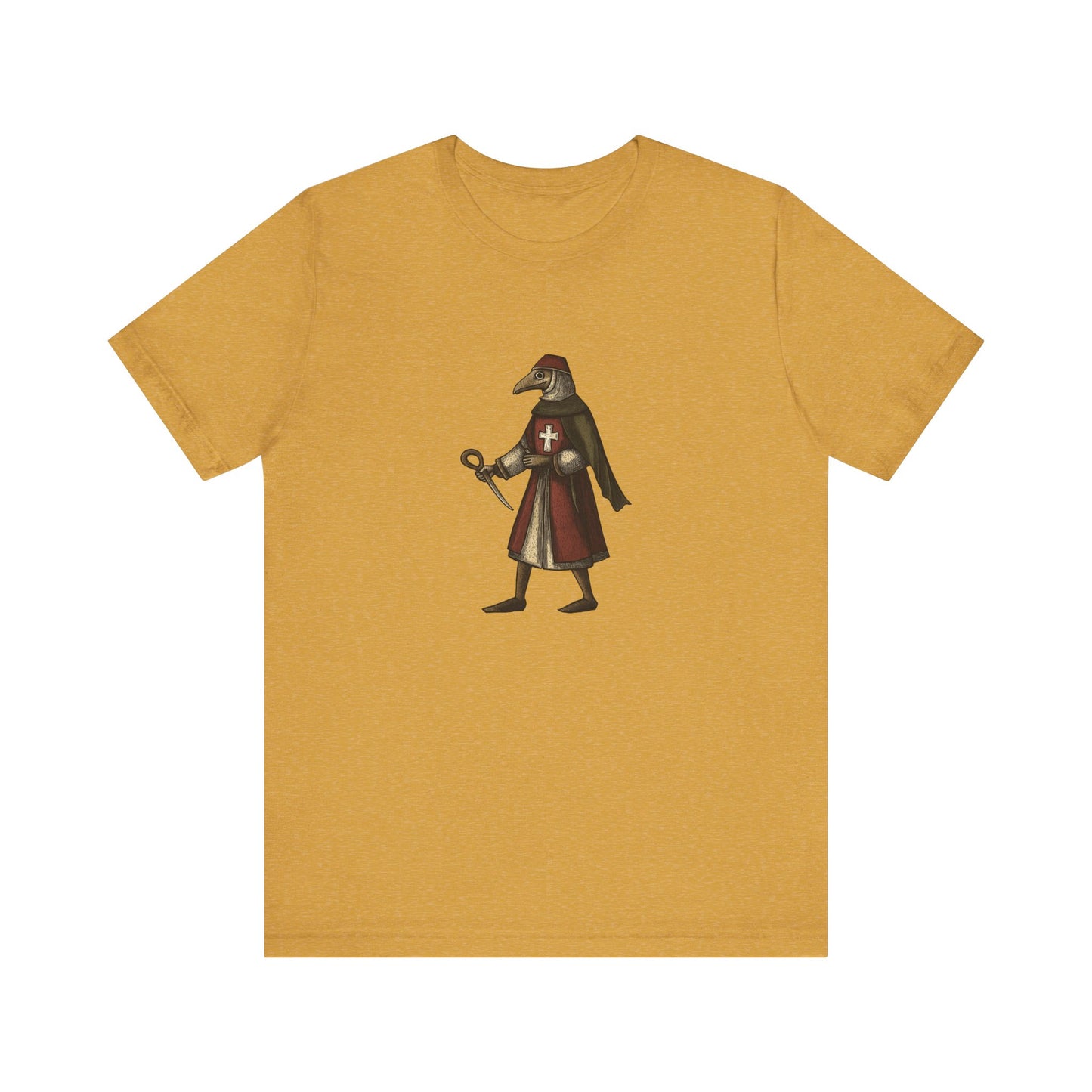 Hanseatic Art, Medieval Plague Doctor 2 Unisex Softstyle T-Shirt