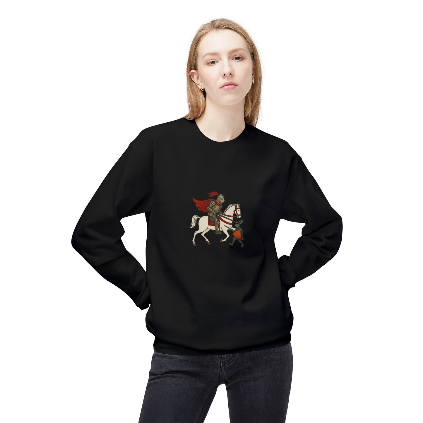 Knight & Hare - Medieval Humor Unisex Sweatshirt