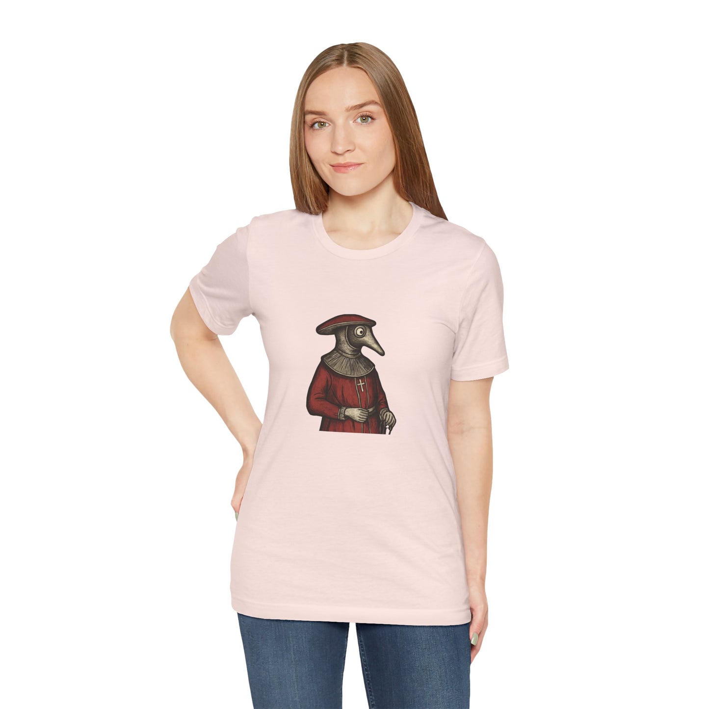 Hanseatic Art, Medieval Plague Doctor 2 Unisex Softstyle T-Shirt