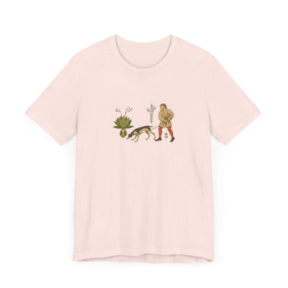 Good Medicine Dogge, Medieval Art Tacuinum Sanitatis Unisex Tee