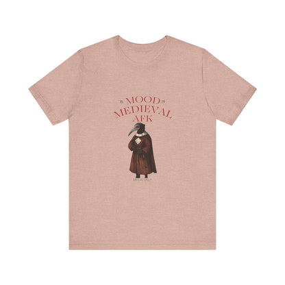 Hanseatic Art, Medieval Plague Doctor MOOD MEDIEVAL AFK Unisex Softstyle Tee