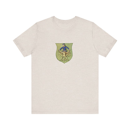 The Queen and the Eagle, Alchemical Union Emblem Unisex Tee