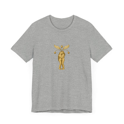 Big Mandrakes in Love, Mythical Root Romance Unisex Heavy Cotton Tee
