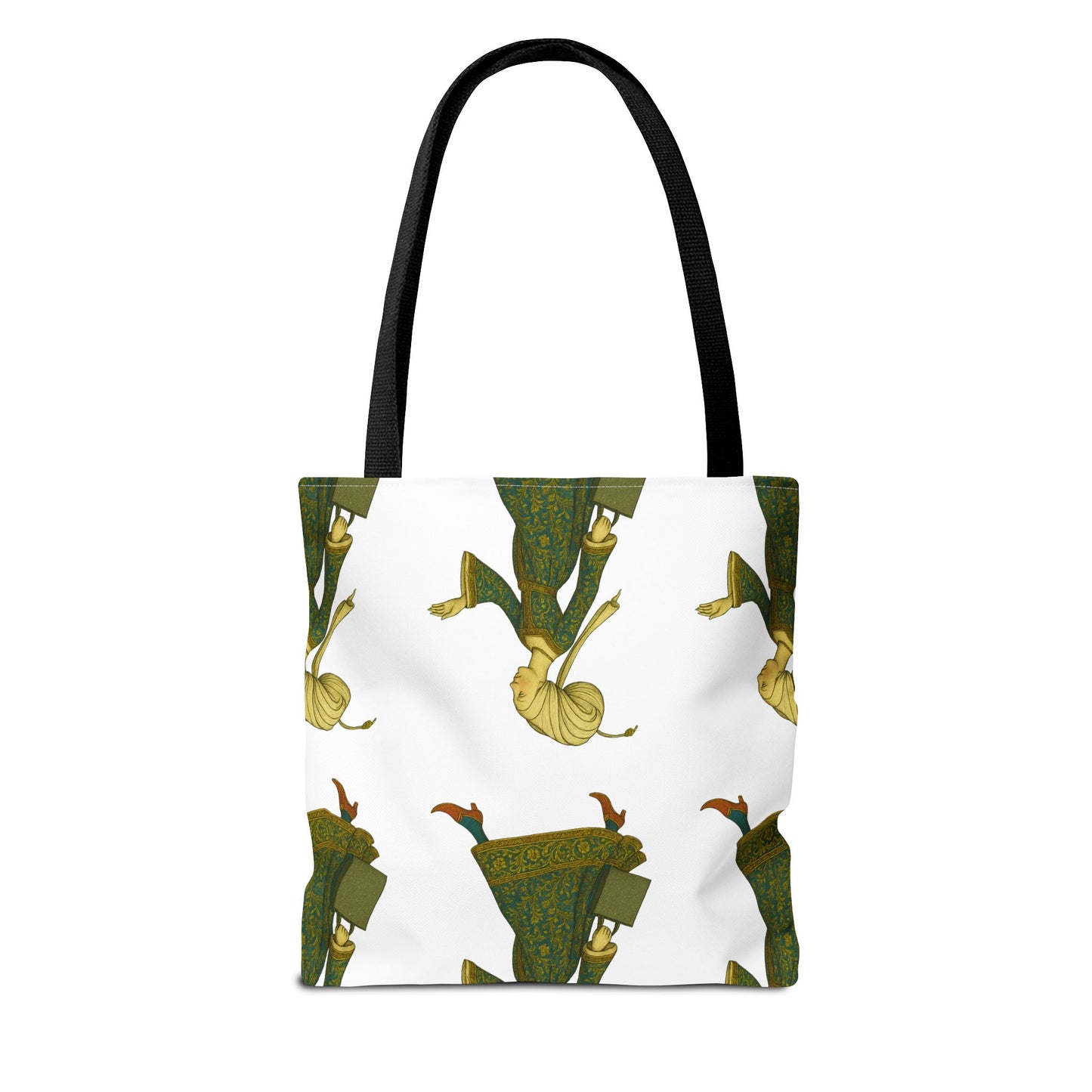 Lady of the Mall – Medieval Fashionista - Elegant Vintage Woman Tote Bag