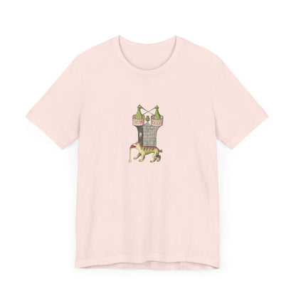 The Alchemical Tower & Vomiting Gold Dog Symbol Tee