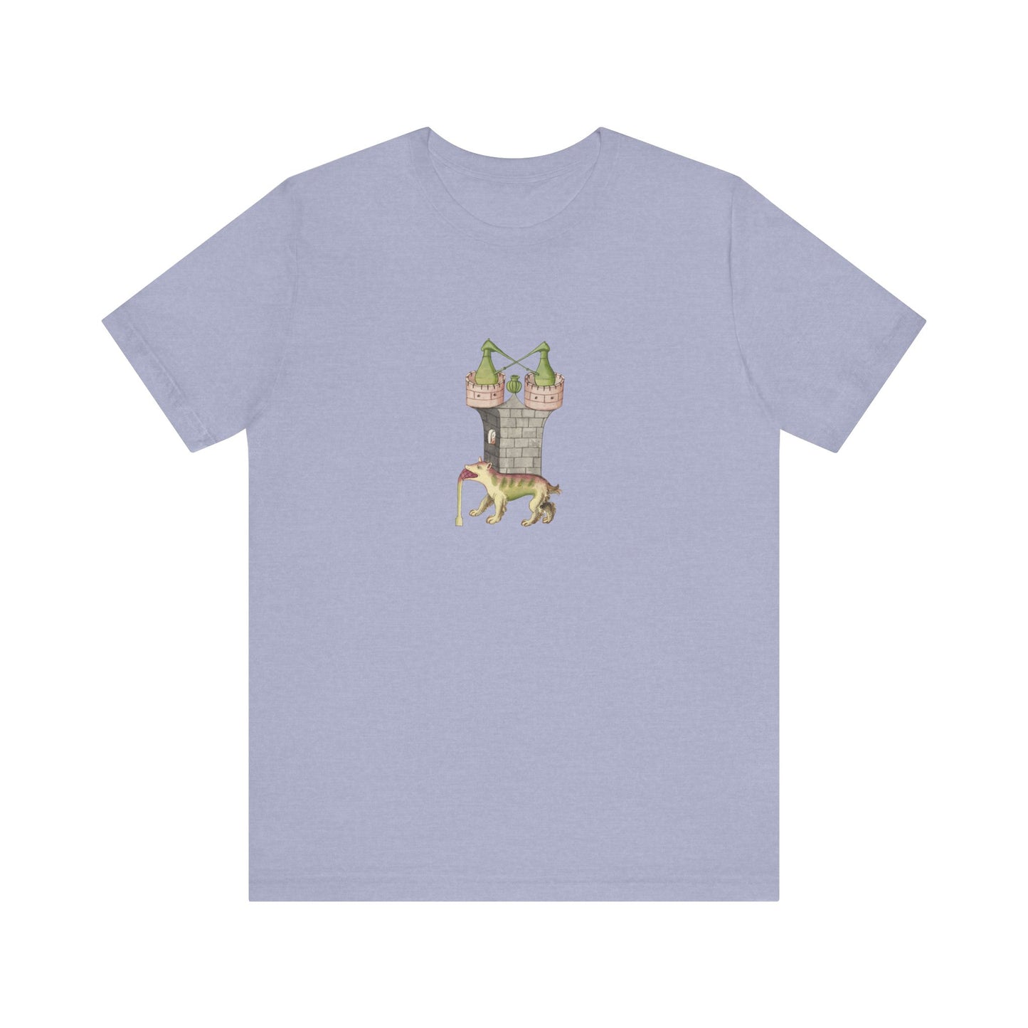 The Alchemical Tower & Vomiting Gold Dog Symbol Tee