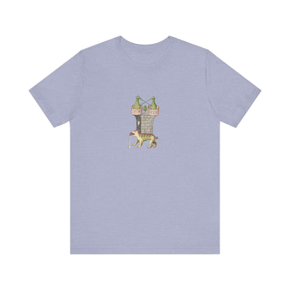 The Alchemical Tower & Vomiting Gold Dog Symbol Tee