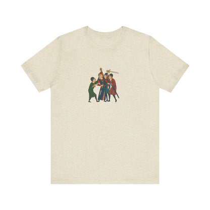 Reinmar von Brennenberg Tapestry, Codex Manesse, Medieval German Art Tee