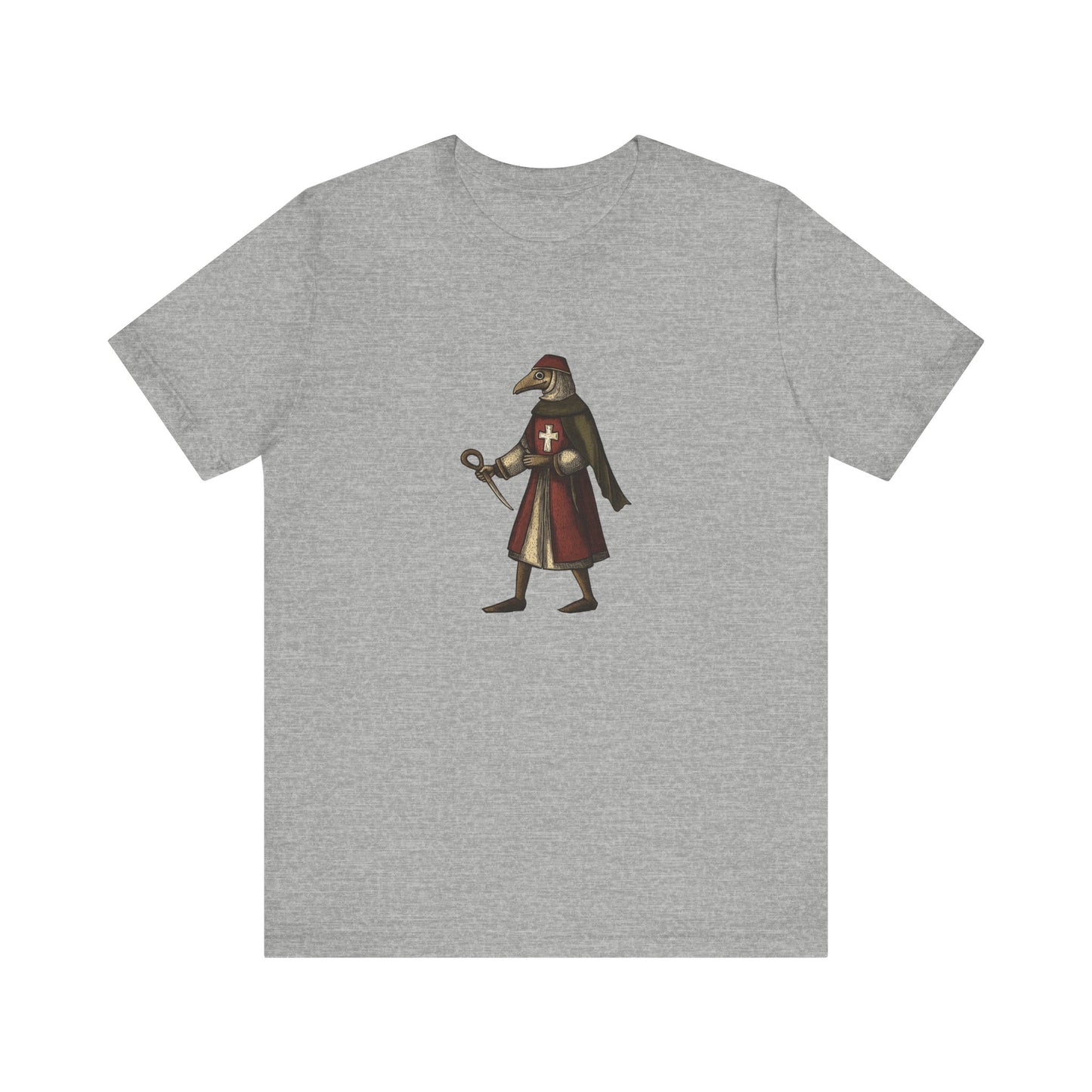 Hanseatic Art, Medieval Plague Doctor 2 Unisex Softstyle T-Shirt