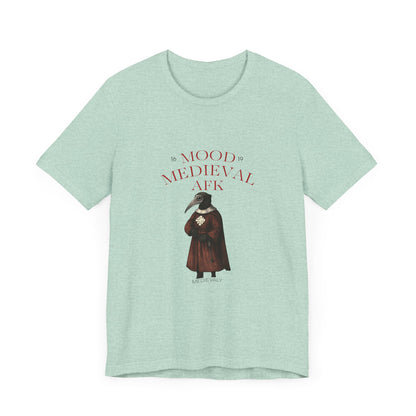 Hanseatic Art, Medieval Plague Doctor MOOD MEDIEVAL AFK Unisex Softstyle Tee