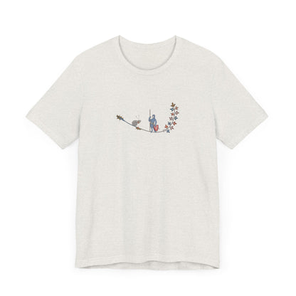 Medieval Snail vs Armed Knight, Marginal manuscript Tee