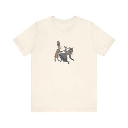 Killer Bunny, Remastered Marginalia Manuscript Art Tee