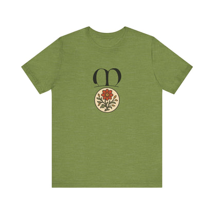Medieval Flower, Past and Forward Original Art T-shirt