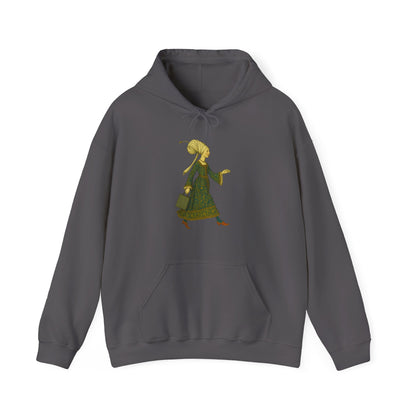 Lady of the Mall – Medieval Fashionista Unisex Hoodie