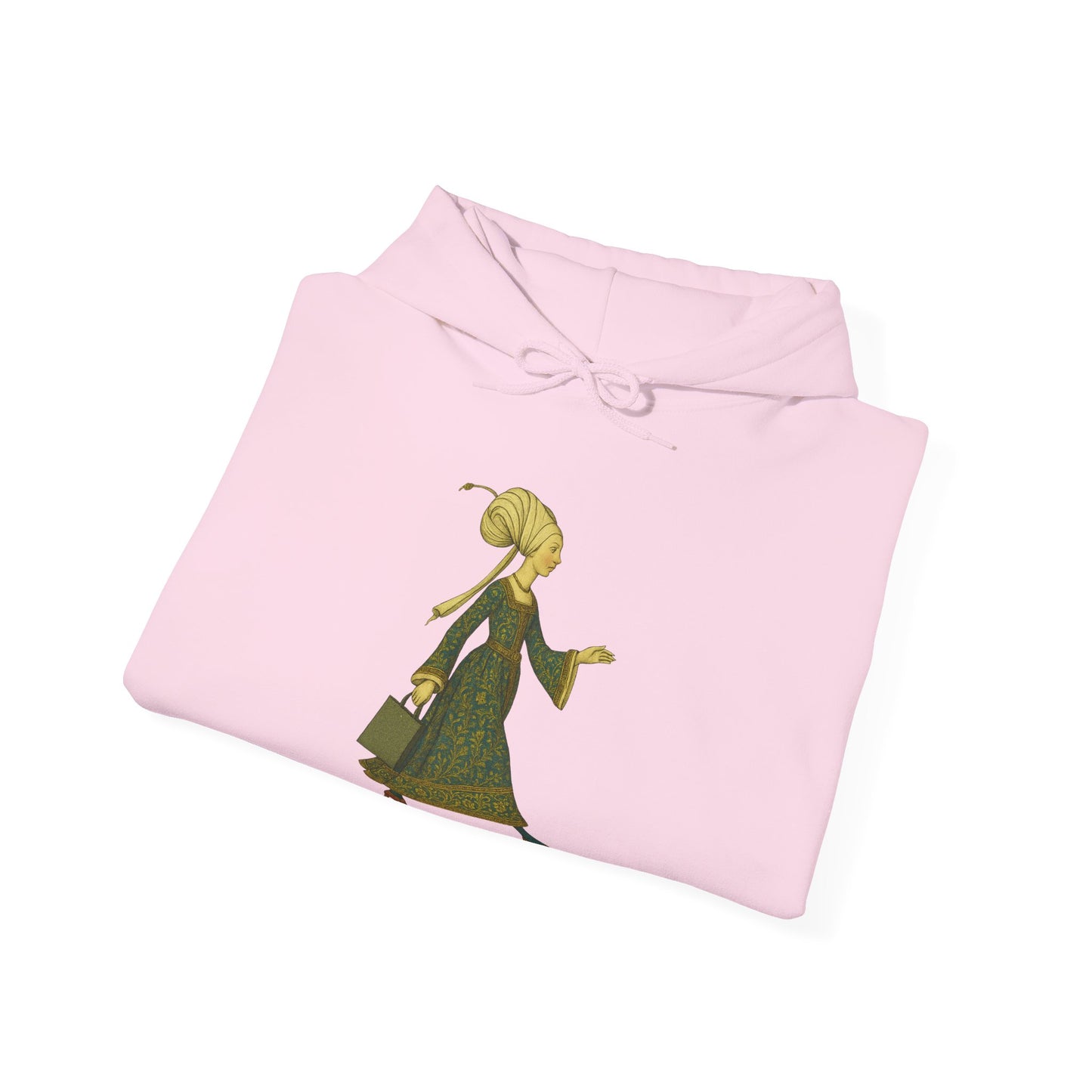 Lady of the Mall – Medieval Fashionista Unisex Hoodie