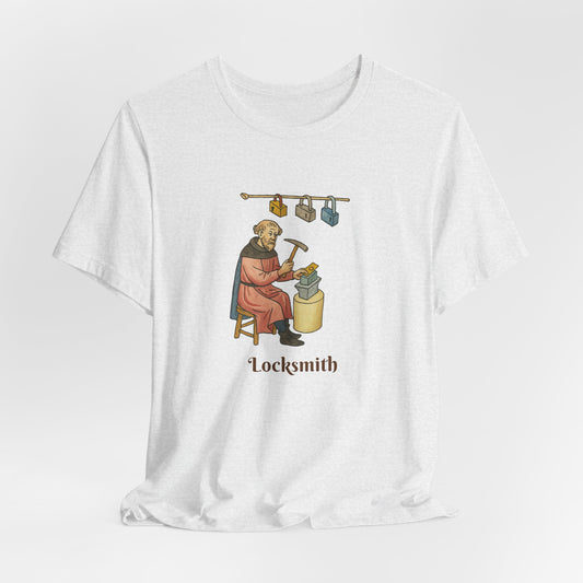 Medieval Career Series, The Locksmith Albrecht the Iron Guardian T-shirt