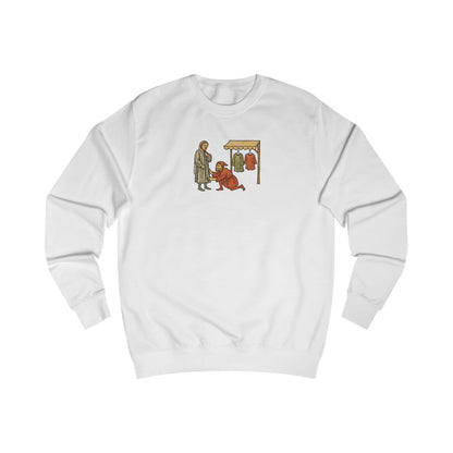 Tailor of Yore - Medieval Artistic Vintage Cartoon Unisex Sweatshirt