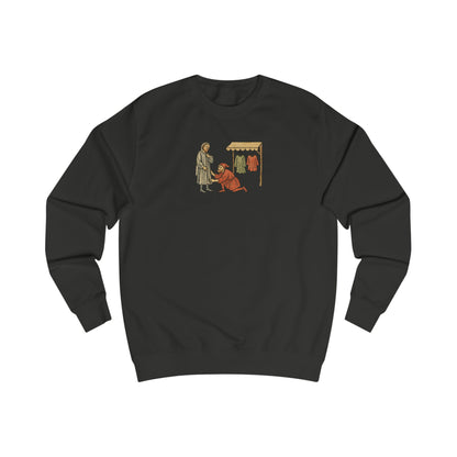 Tailor of Yore - Medieval Artistic Vintage Cartoon Unisex Sweatshirt