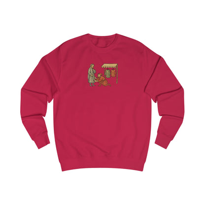 Tailor of Yore - Medieval Artistic Vintage Cartoon Unisex Sweatshirt