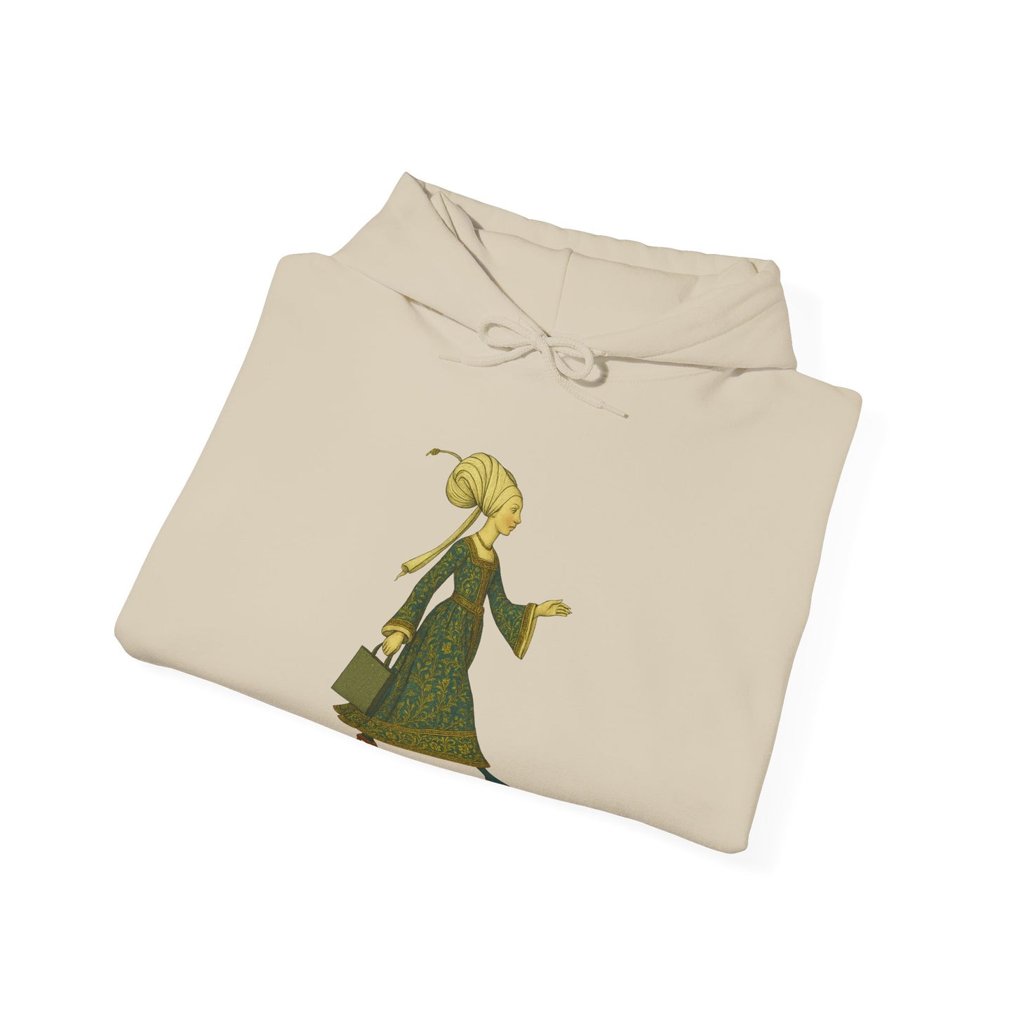 Lady of the Mall – Medieval Fashionista Unisex Hoodie