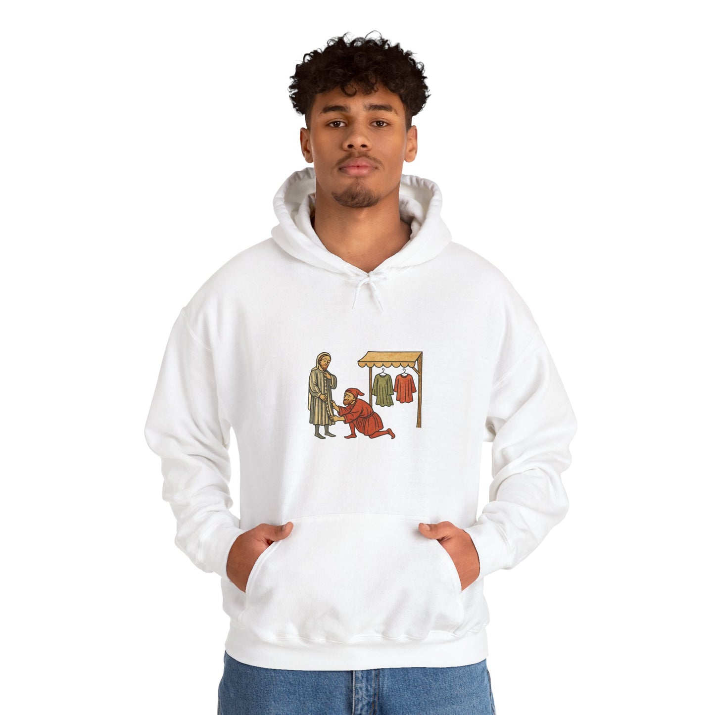 Tailor of Yore - Medieval Artistic Vintage Cartoon  Hoodie