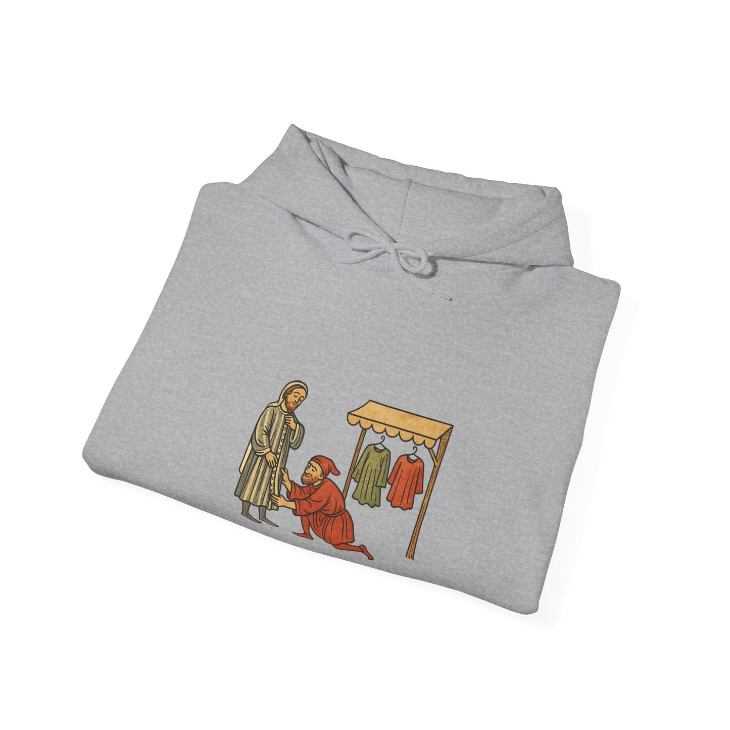 Tailor of Yore - Medieval Artistic Vintage Cartoon  Hoodie