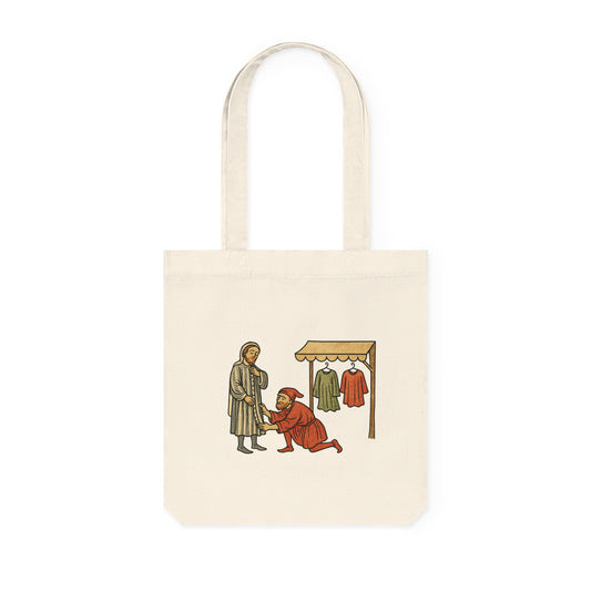 Tailor of Yore - Medieval Artistic Vintage Woven Tote Bag