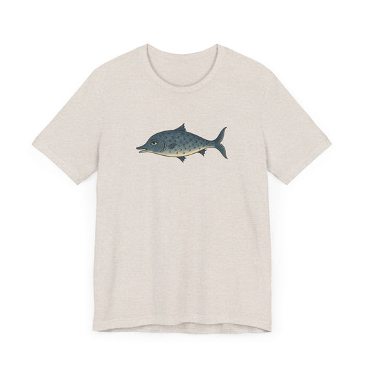 The Smiling Medieval Fish Art T-shirt