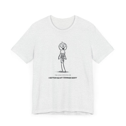 The Ice Cream Lover with Text T-shirt