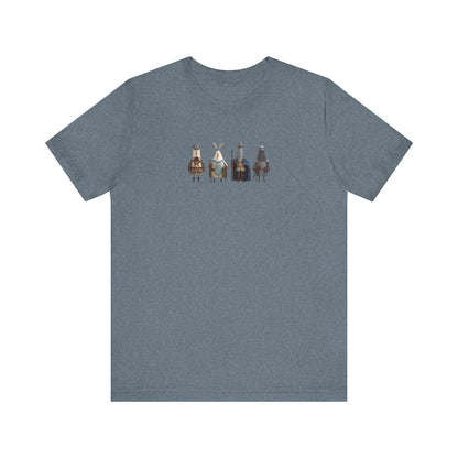 Cute Medieval Knights B Team T-shirt