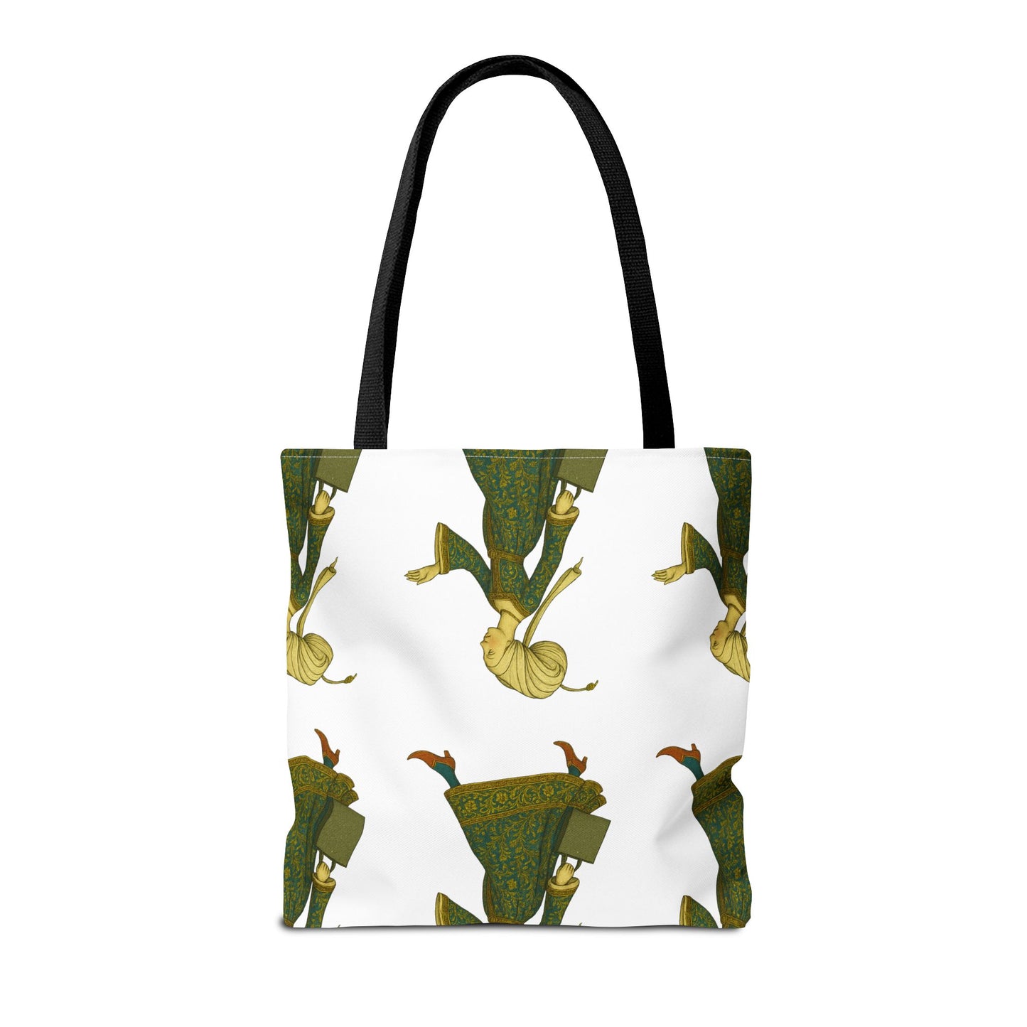 Lady of the Mall – Medieval Fashionista - Elegant Vintage Woman Tote Bag